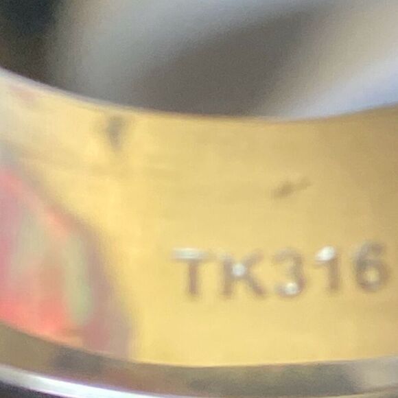 Men's Stainless Steel Medieval Style Cross Ring size 11 - Picture 5 of 5